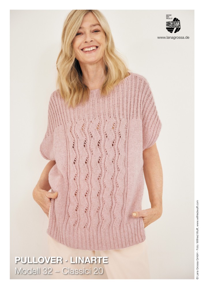 Lana Grossa Strickanleitung Gratis Pullover Linarte Woolanda